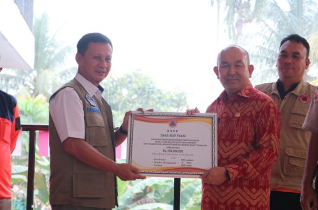 Pemkab Landak Terima Bantuan Dana Dukungan Batingsor