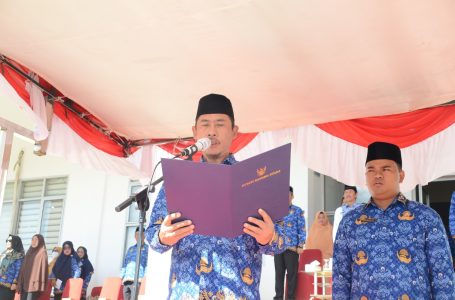 Pemkab KKU Gelar Upacara Korpri Ke 52