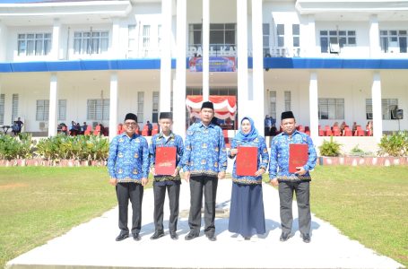 Tiga ASN KKU Terima Penghargaan Satyalancana Karya Satya