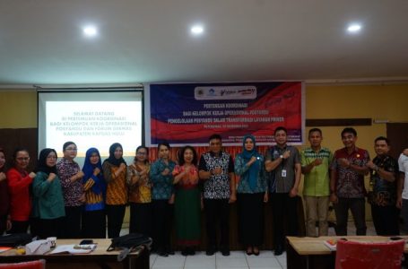 Kepala Dinkes PP dan KB Buka Pertemuan Koordinasi bagi Kelompok Kerja Operasional Posyandu dan Forum Germas