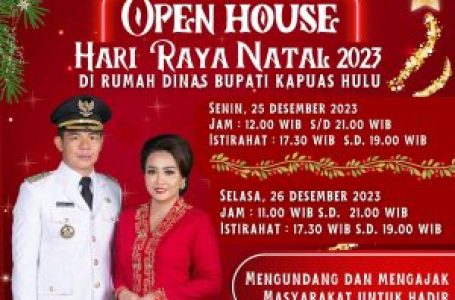Open House Hari Raya Natal 2023