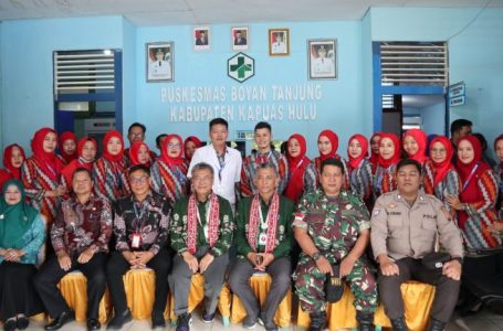 Opening Meeting Survey Akreditasi Puskesmas di Puskesmas Boyan Tanjung