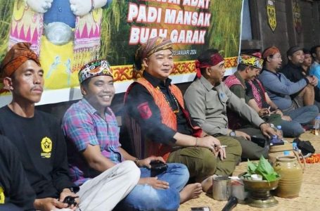 Adat Padi Mansak Buah Garak di Sekembar Nanga Tayap