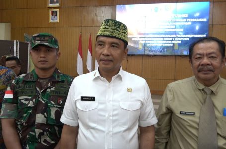 BNPP Kunjungi Sambas Monitoring Dan Evaluasi Pelaksanaan Inpres Nomor 1 Tahun 2021