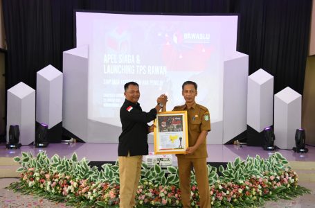Pj. Sekda KKU Ikuti Apel Launching TPS Rawan Pemilu 2024