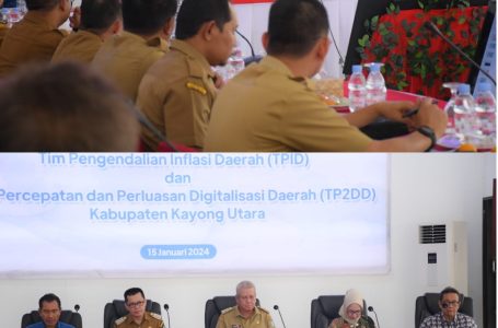 BI Kalbar Bersama Pemprov Kalbar dan Pemkab KKU Gelar HLM Tim Inflasi Daerah