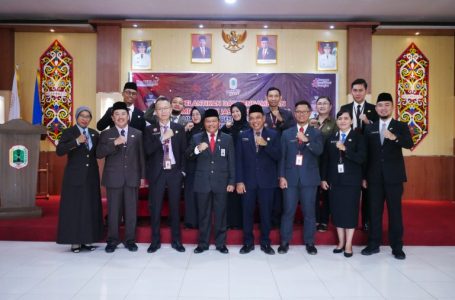 Sekretaris Daerah Kapuas Hulu Melantik 9 ASN menjadi Pejabat Fungsional