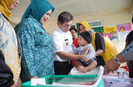 Warga Sungai Jawi Dalam Antusias Turunkan Stunting
