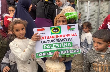 Bantuan Kemanusian BKMT Kabupaten Sambas kepada Saudara di Gaza,Palestina