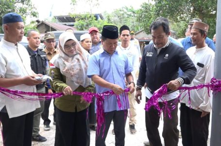 Bupati Satono Resmikan Mushola Al-Muhajirin, Desa Malek