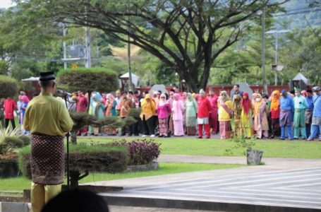Berpakaian Adat Nasional, Ratusan Asn Ikuti Upacara Hut Pemprov Kalbar Ke-67
