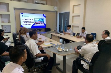 Visitasi Diskominfo Sambas Ke Singkawang Bahas Satu Data