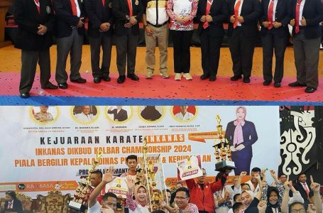 Piala Bergilir Kejuaraan Karate Inkanas Dikbud Kalbar Championship 2024