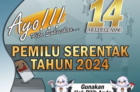 KPU Simulasi Pemungutan dan Penghitungan Suara Pemilu 2024