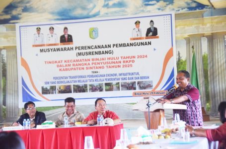 14 Kecamatan di Sintang Rampung Gelar Musrenbang