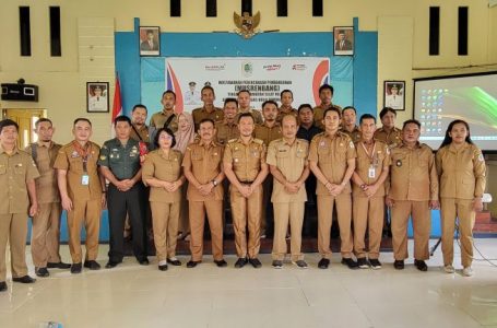 Kasubbag Umum dan Aparatur Bersama Ketua Tim Kesling Hadiri Musrenbang Tingkat Kecamatan Silat Hilir