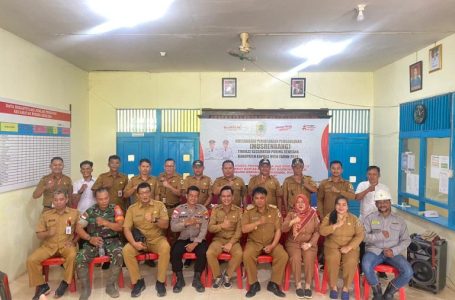 Ketua Tim Kerja Farmasi Bersama Ketua Tim Fasilitas dan Alkes Hadiri Musrenbang Kecamatan Puring Kencana