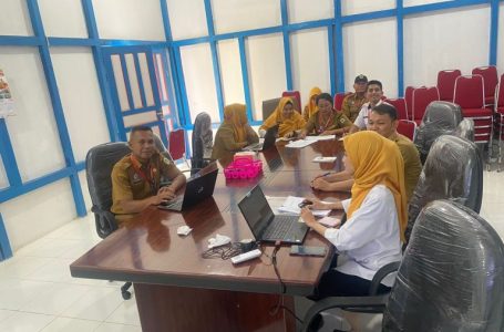 TPCB Cluster Binaan Lintas Selatan 1 Gelar Rapat Evaluasi Hasil Pembinaan Terhadap Puskesmas Menteba