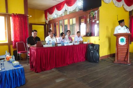 Ketua Tim Kerja PP dan Penyuluhan Dinkes PP dan KB Kapuas Hulu Hadiri Musrenbang Kecamatan Jongkong