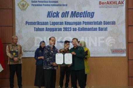 Bupati Sanggau Hadiri King Off Meeting BPK RI Perwakilan Kalbar