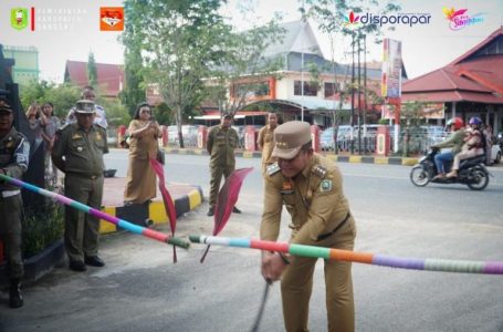 Sambut PJ Bupati Sanggau Suherman, SH,MH Di Hadiri Oleh Jajaran ASN Pemkab Sanggau