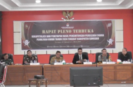 KPU Sanggau Target 4 Hari Laksanakan Pleno Terbuka