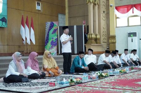 Gelar Peringatan Isra’ Mi’raj , Bupati Satono Katakan Sebagai Wadah Untuk Penuhi Kebutuhan Rohani