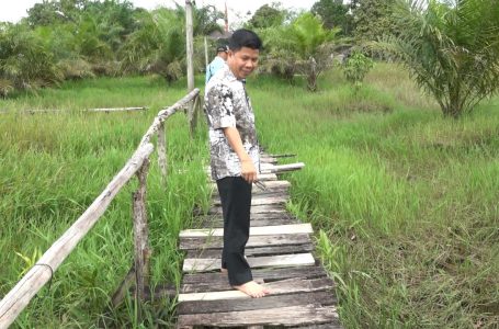 Bupati Sambas Tinjau Langsung Lokasi Rencana Pembangunan Jembatan 68 Meter Non APBD di Dusun Bantilan