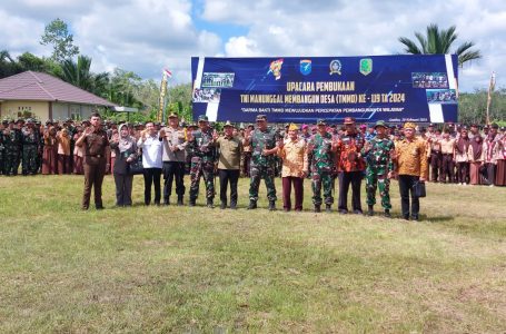 Bupati Satono Ikuti Upacara Pembukaan TMMD Regtas Ke-119 Tahun 2024
