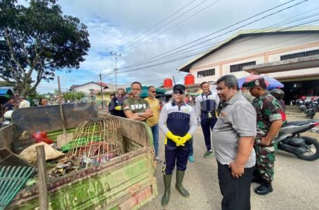 Pj. Bupati Sanggau Pimpin Langsung Kerja Bakti Jum’at Bersih