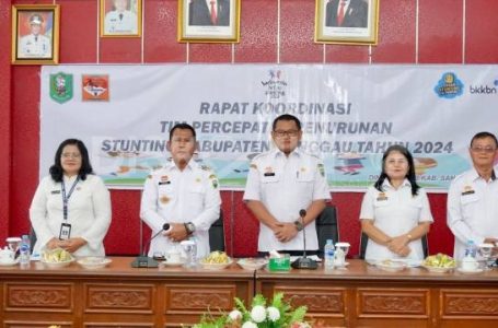 Buka Rakor TPPS Kabupaten Sanggau, Ini Pesan PJ Bupati Sanggau