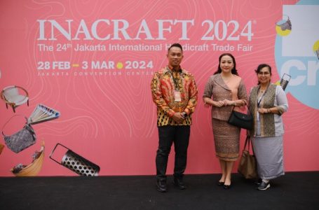 Ketua Dekranasda KH Menghadiri Pameran Kerajinan International Handicraft Trade Fair