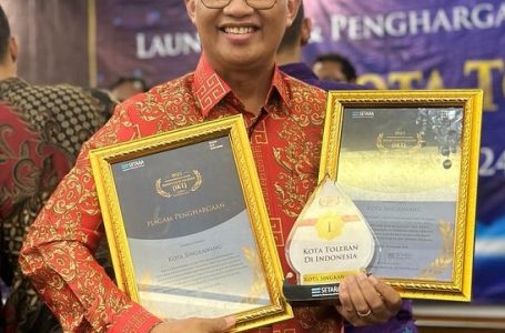 Singkawang Kembali Raih Predikat Kota Tertoleran Se-Indonesia Tahun 2023