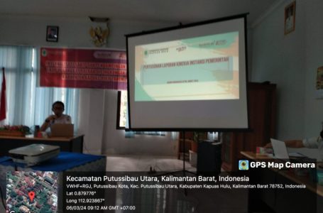 Pendampingan Penyusunan Laporan Kinerja oleh Bagian Organisasi Sekretariat Daerah Kabupaten Kapuas Hulu