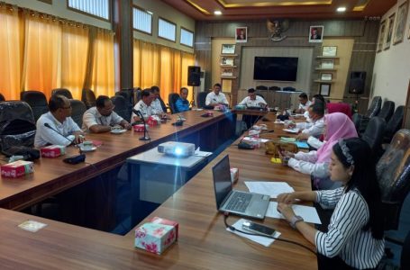 Rapat Koordinasi Pembahasan Permasalahan dan Rencana Pengelolaan Sarana dan Prasarana Air Bersih Ibu Kota Kecamatan