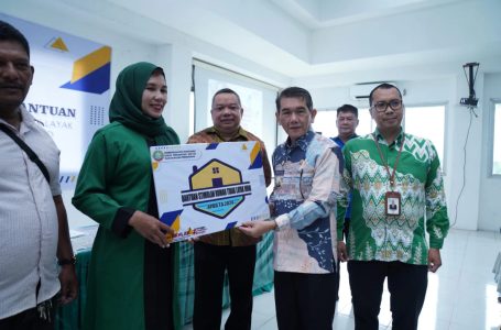 Pemkot Pontianak Gelontorkan Bantuan Stimulan 95 Unit RTLH
