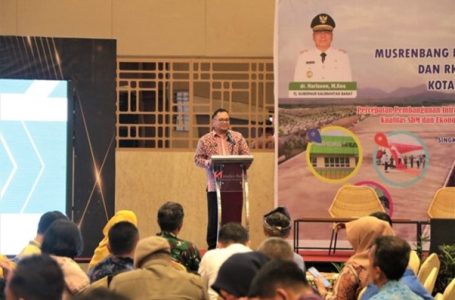 Pj Sekda Kalbar Buka Musrenbang Perencanaan Program Prioritas Pembangunan Daerah
