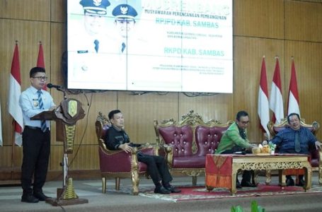 Pemkab Sambas Adalan Musrembang Raker Pembangunan Daerah