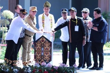 SKEMA KPBU JADI PERCONTOHAN PRESIDEN RESMIKAN BANDARA SINGKAWANG