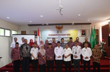 Pemkab KKU – ITEKES Muhammadiyah Kalbar MoU Tingkatkan Mutu SDM