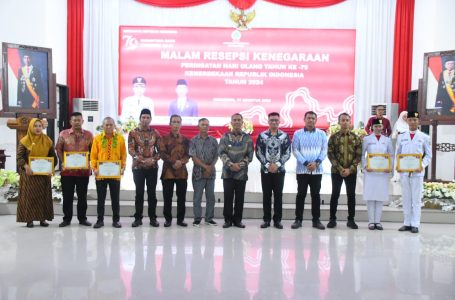 Pemkab Kayong Utara Gelar Malam Resepsi Kenegaraan HUT ke – 79 RI