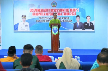 Pj Sekda KKU Buka Diseminasi Audit Kasus Stunting