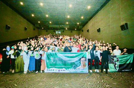 Sekda KKU Bersama MD KAHMI KKU Nobar Film LAFRAN