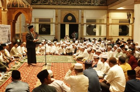 Pj. Bupati Kayong Utara Hadiri Peringatan Maulid Nabi Muhammad SAW 1446 H/2024 M