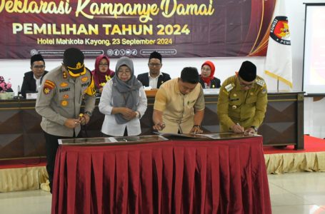 Pj Bupati Alfian Hadiri Rapat Pleno Terbuka Penetapan Nomor Urut Paslon Pada Pilkada 2024