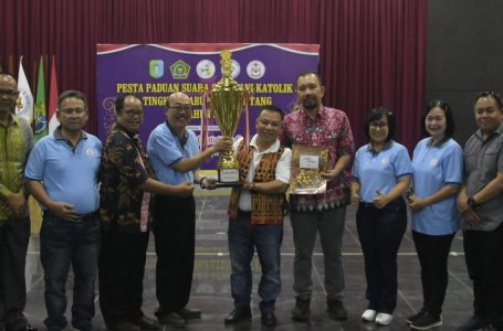 Pelaksanaan Pesparani Katolik 1 Lancar, Ini Kata Kadisporapar Sintang