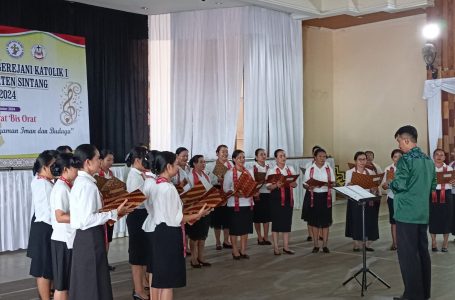 Lomba Paduan Suara Dewasa Pesparani Minim Peserta